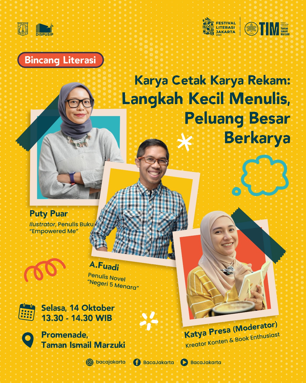 Langkah Kecil Menulis, Peluang Besar Berkarya