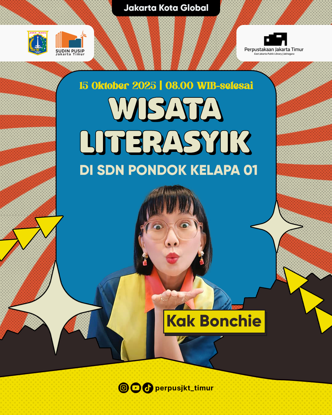 Wisata LiterAsyik Ke SDN Pondok Kelapa 01
