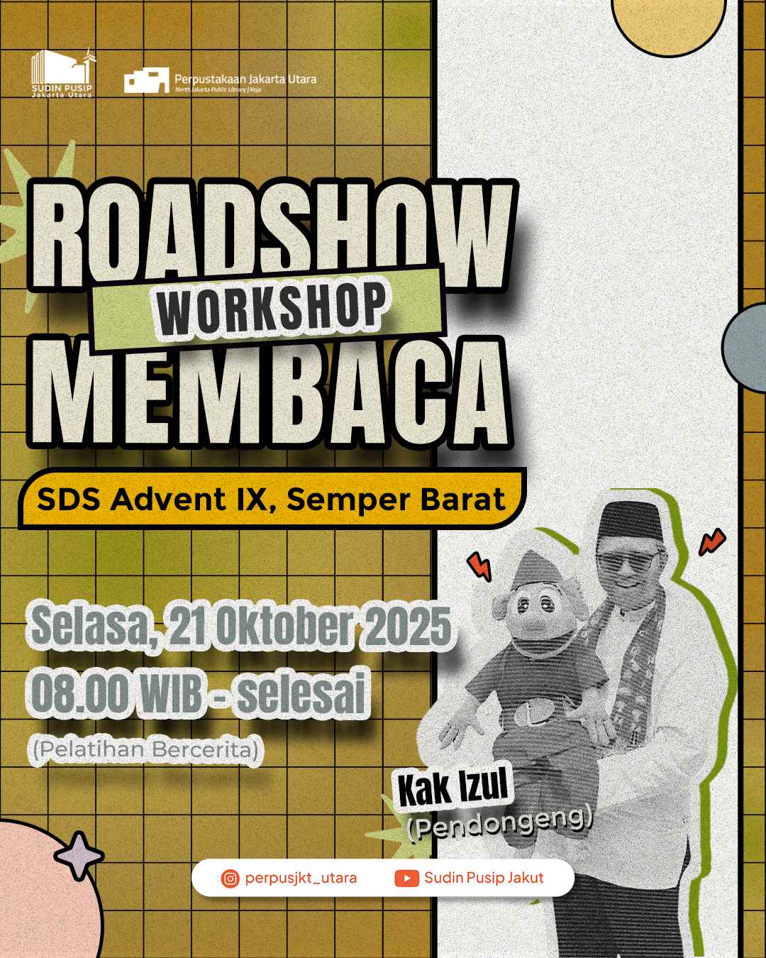 Roadshow Workshop Pembudayaan Minat Baca Dan Literasi