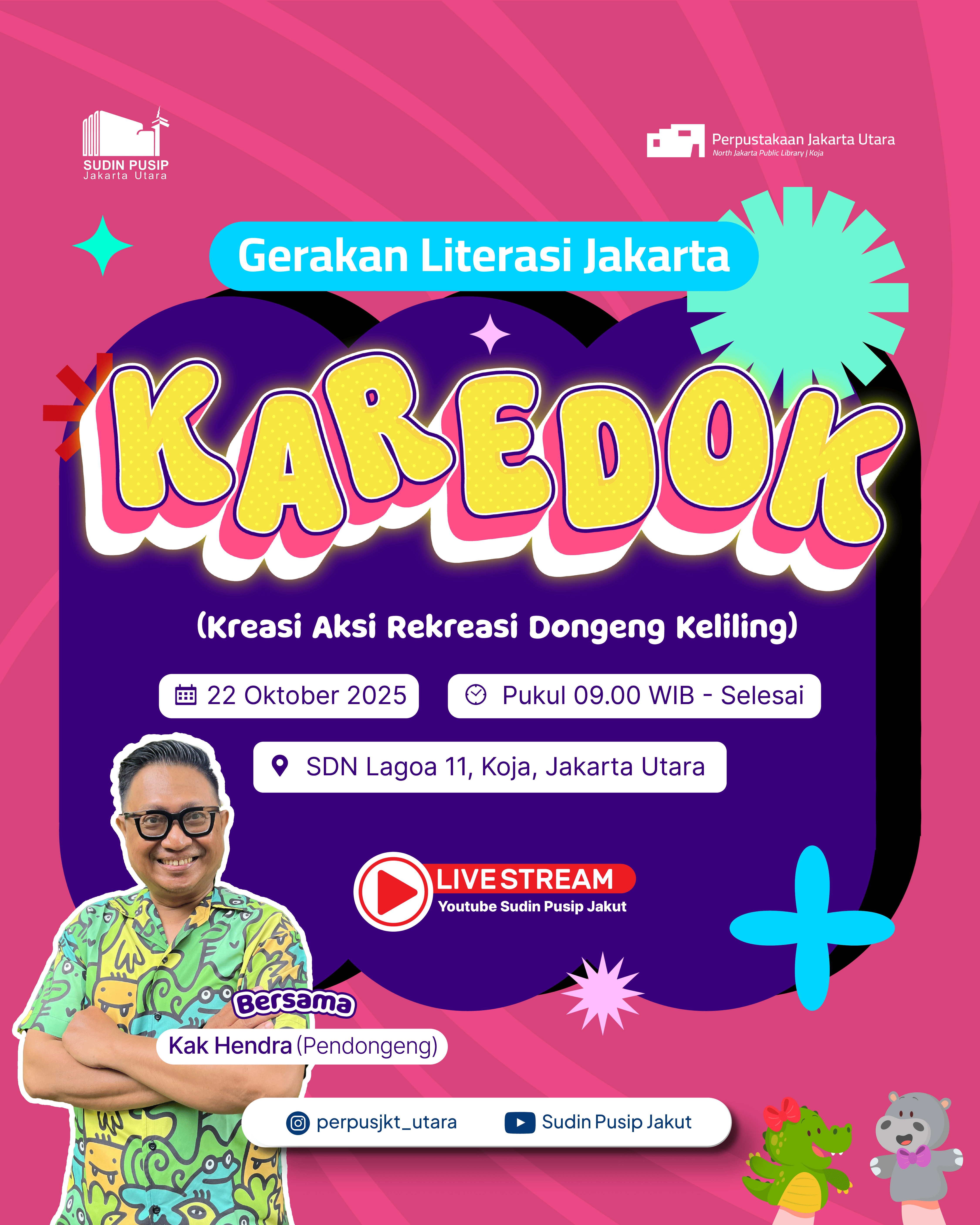 KAREDOK (Kreasi Aksi Rekreasi Dongeng Keliling)