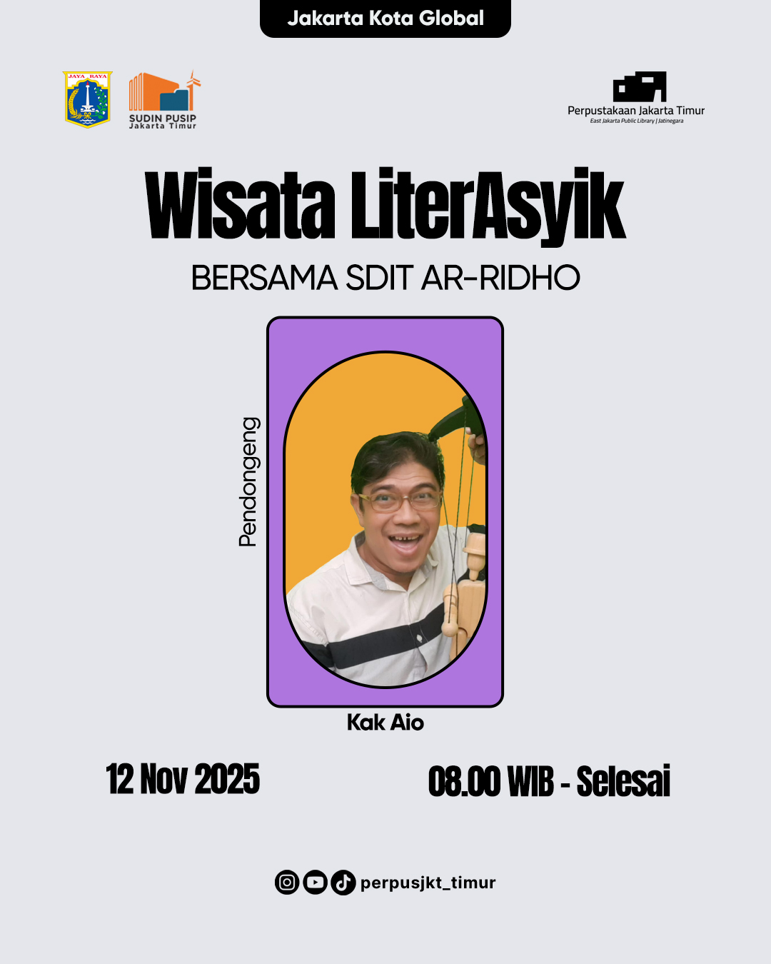 Wisata LiterAsyik Ke SDIT Ar-Ridho
