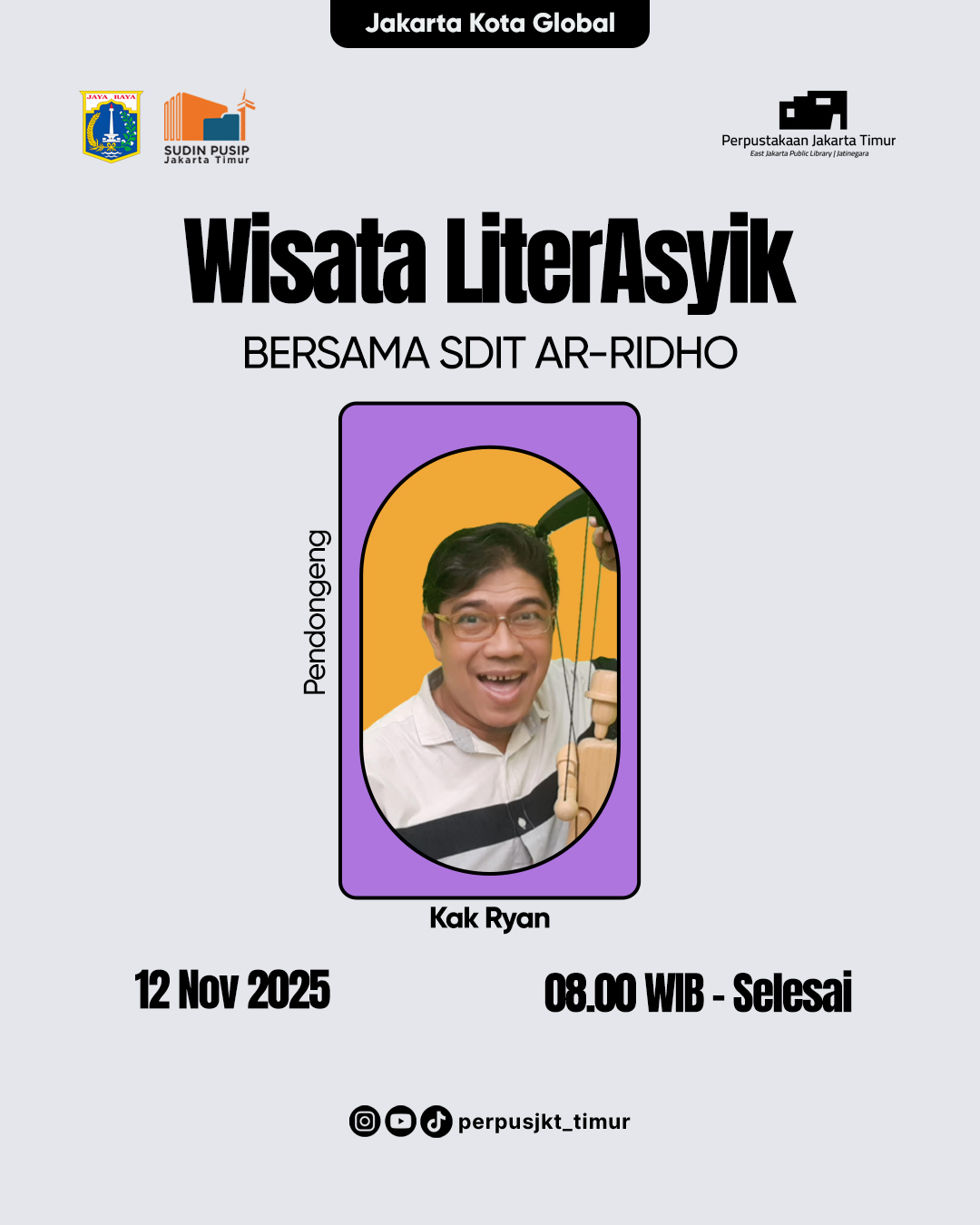 Wisata LiterAsyik Ke SDIT Ar-Ridho