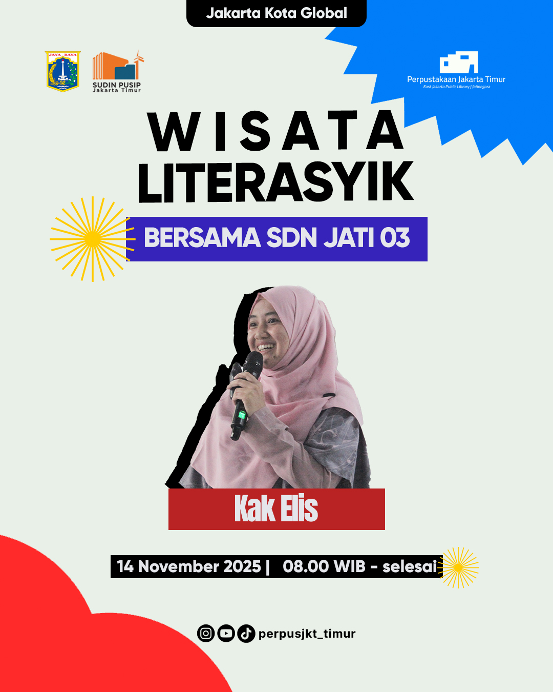 Wisata LiterAsyik Ke SDN Jati 03