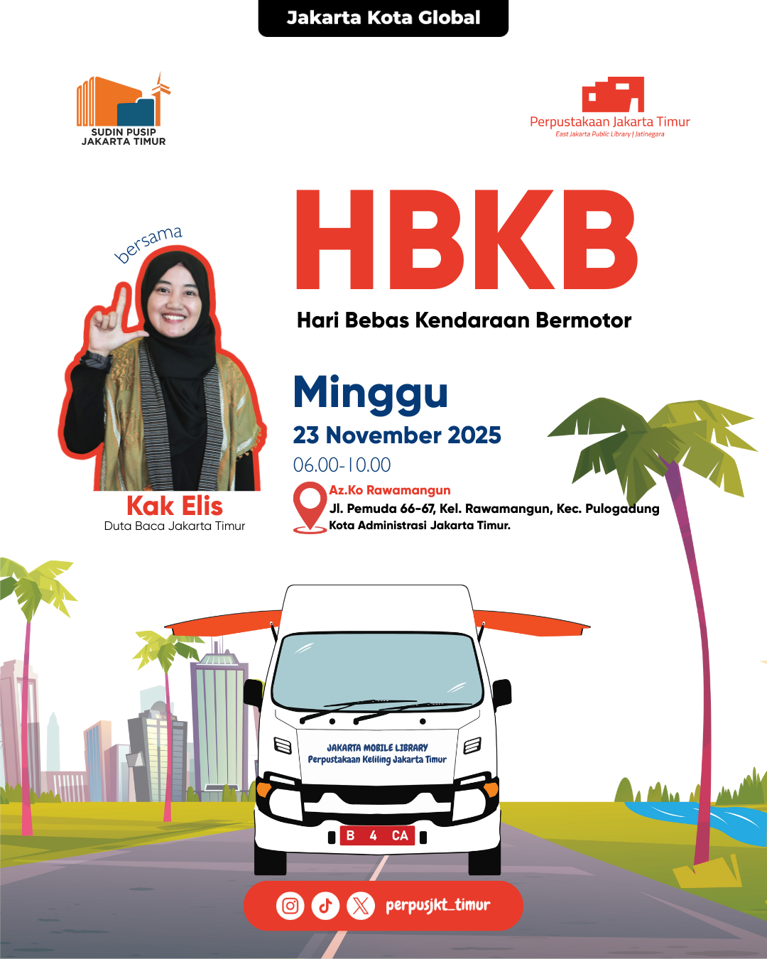 #Armo Ke HBKB Rawamangun Bersama Duta Baca Jakarta Timur