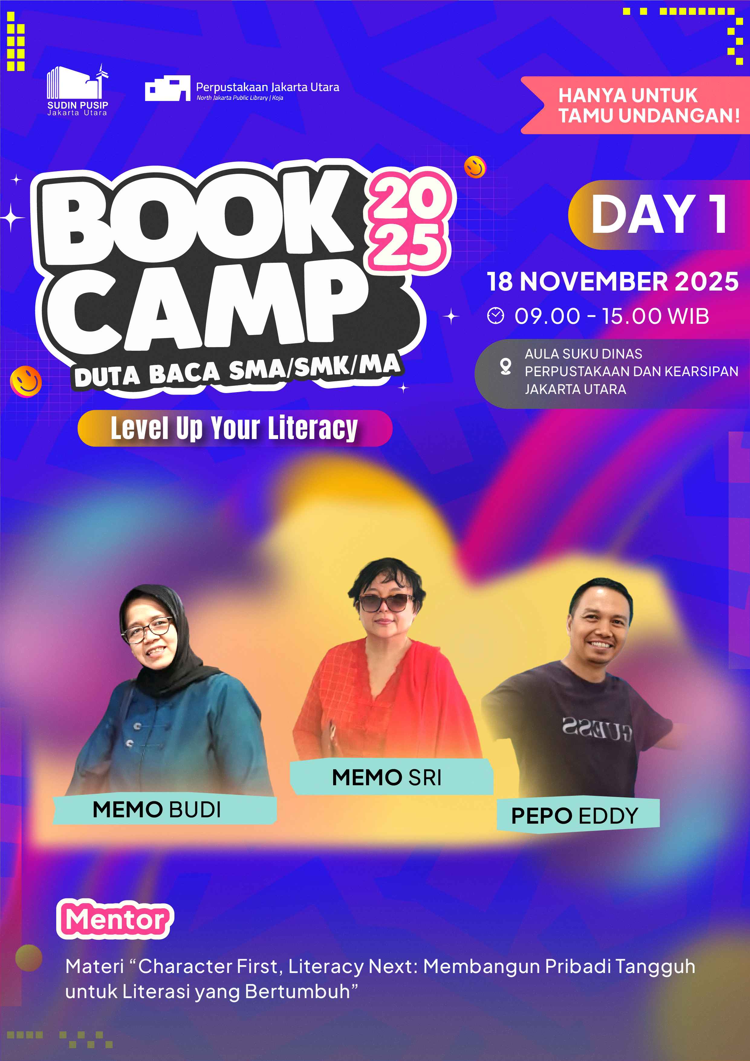Book Camp 2025: Level Up Your Literacy