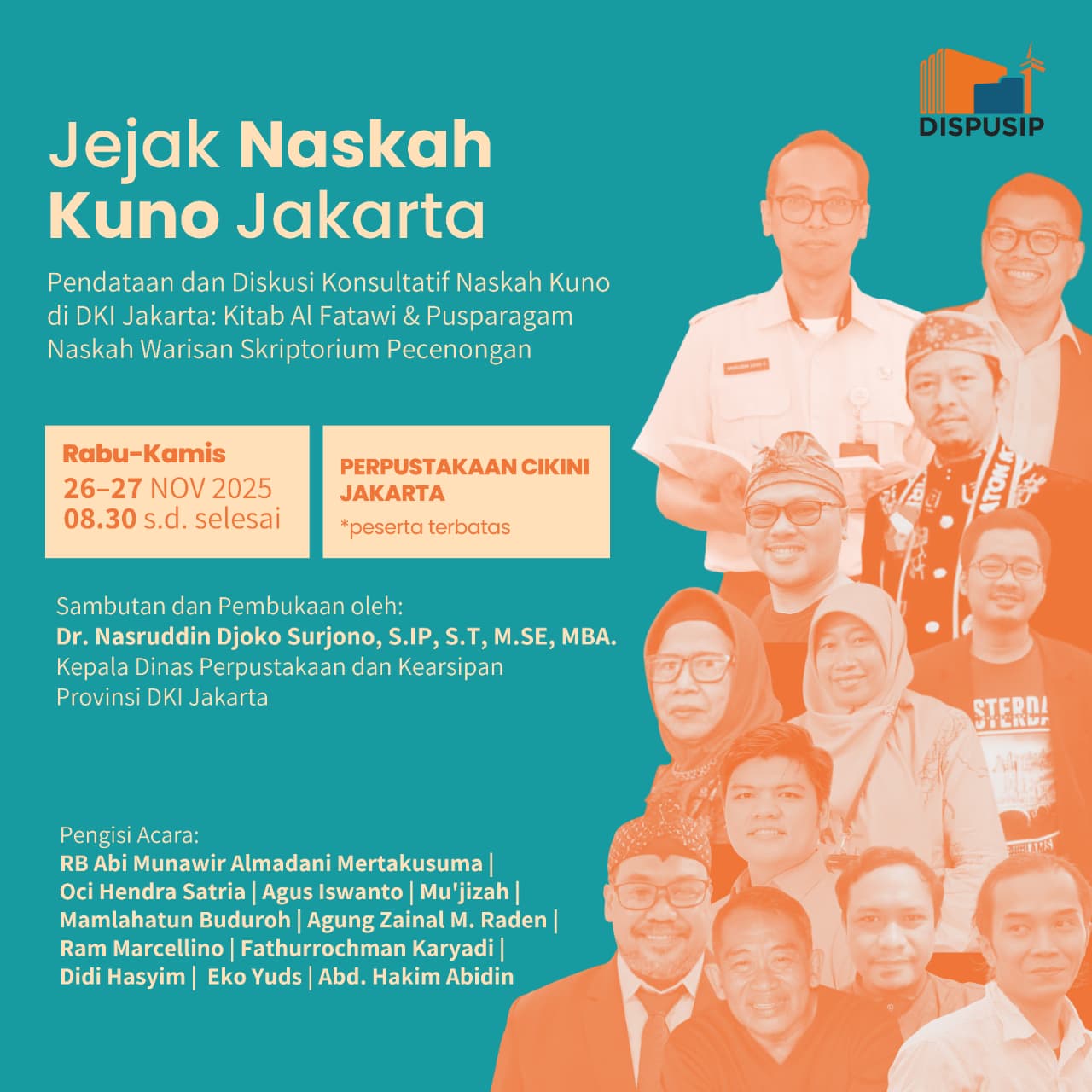 Kegiatan Pendataan Dan Diskusi Konsultatif Naskah Kuno Di DKI Jakarta