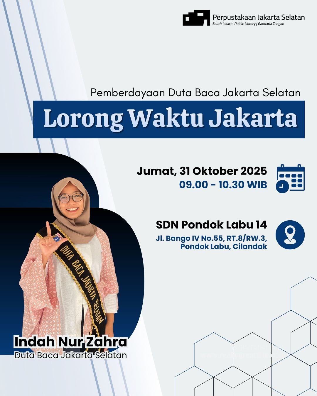 Pemberdayaan Duta Baca "Lorong Waktu Jakarta"