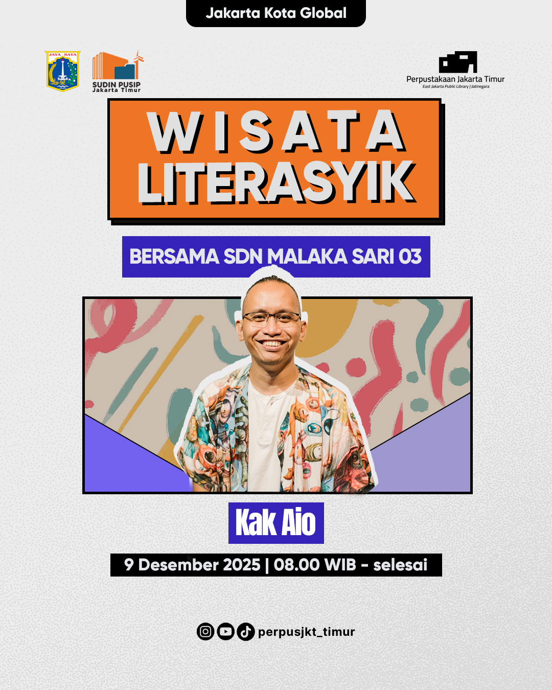 Wisata LiterAsyik Ke SDN Malaka Sari 03