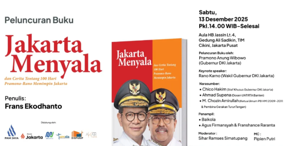 Peluncuran Buku Jakarta Menyala