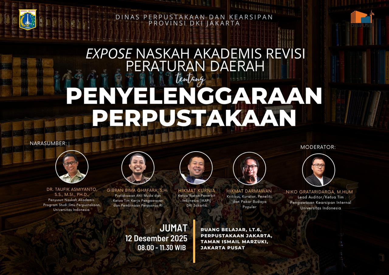 Expose Naskah Akademis Revisi Peraturan Daerah Tentang Penyelenggaraan Perpustakaan