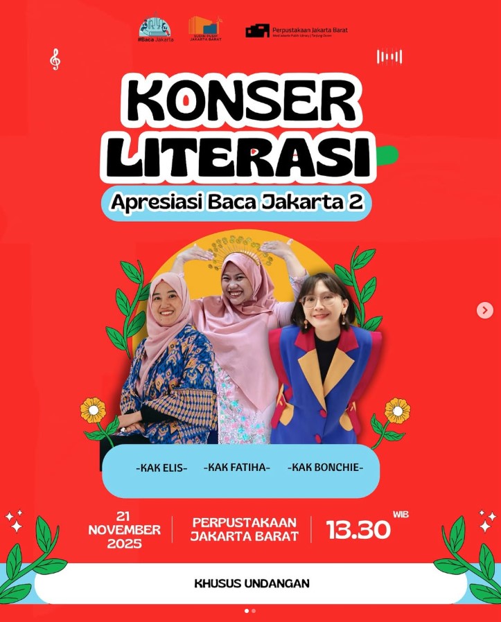 KONSER LITERASI Apresiasi Baca Jakarta 2