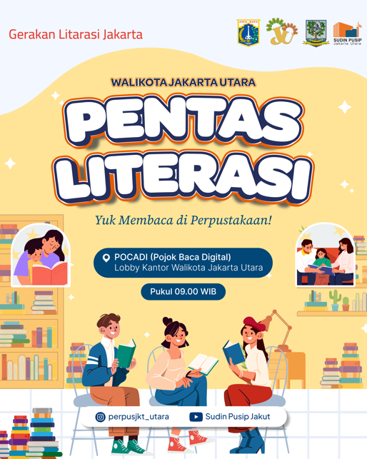 Pentas Literasi Di Kantor Walikota Jakarta Utara
