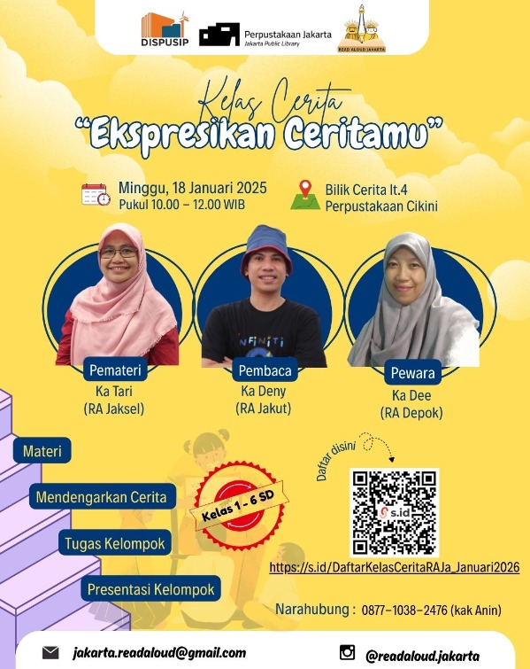 Kelas Cerita "Ekspresikan Ceritamu"