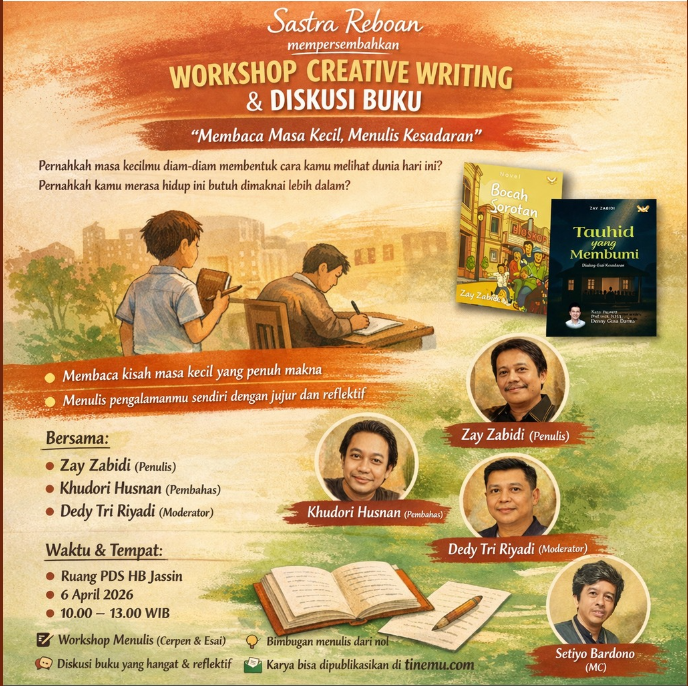 Workshop Creative Writing Dan Diskusi Buku