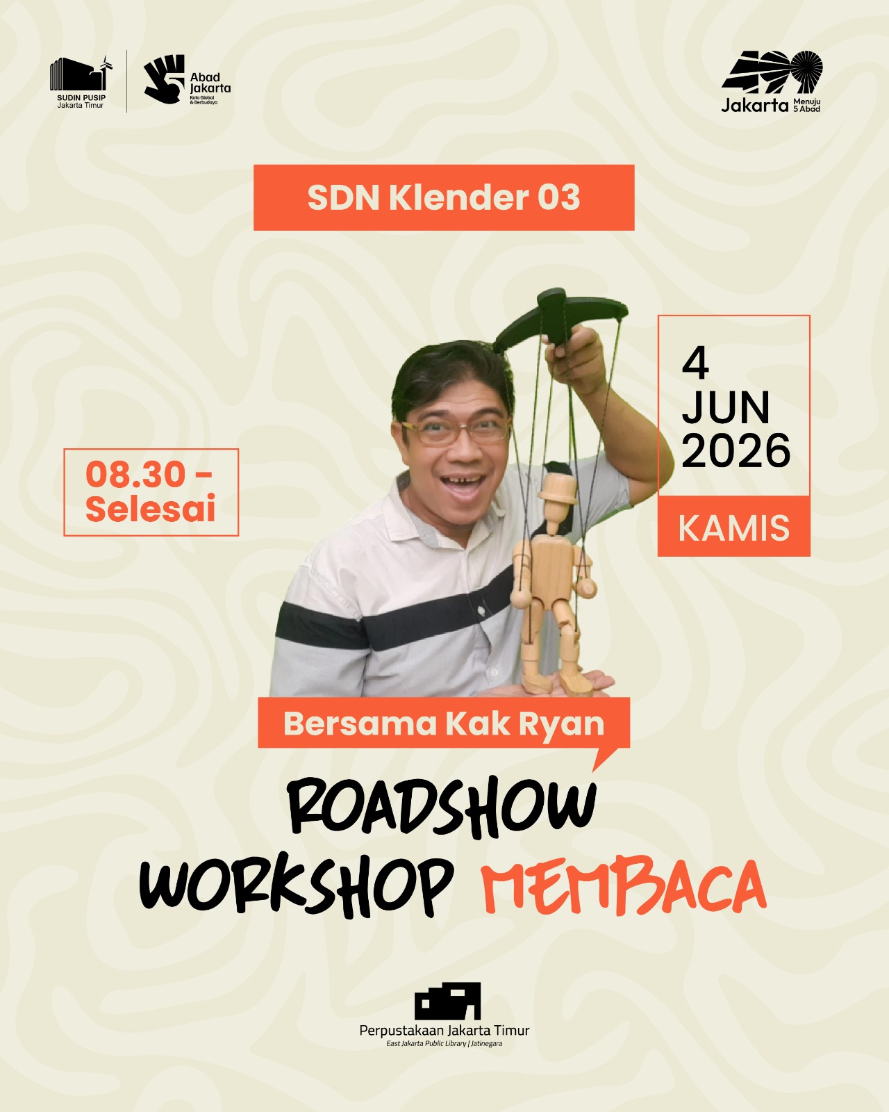 Roadshow Workshop Membaca Ke SDN Klender 03