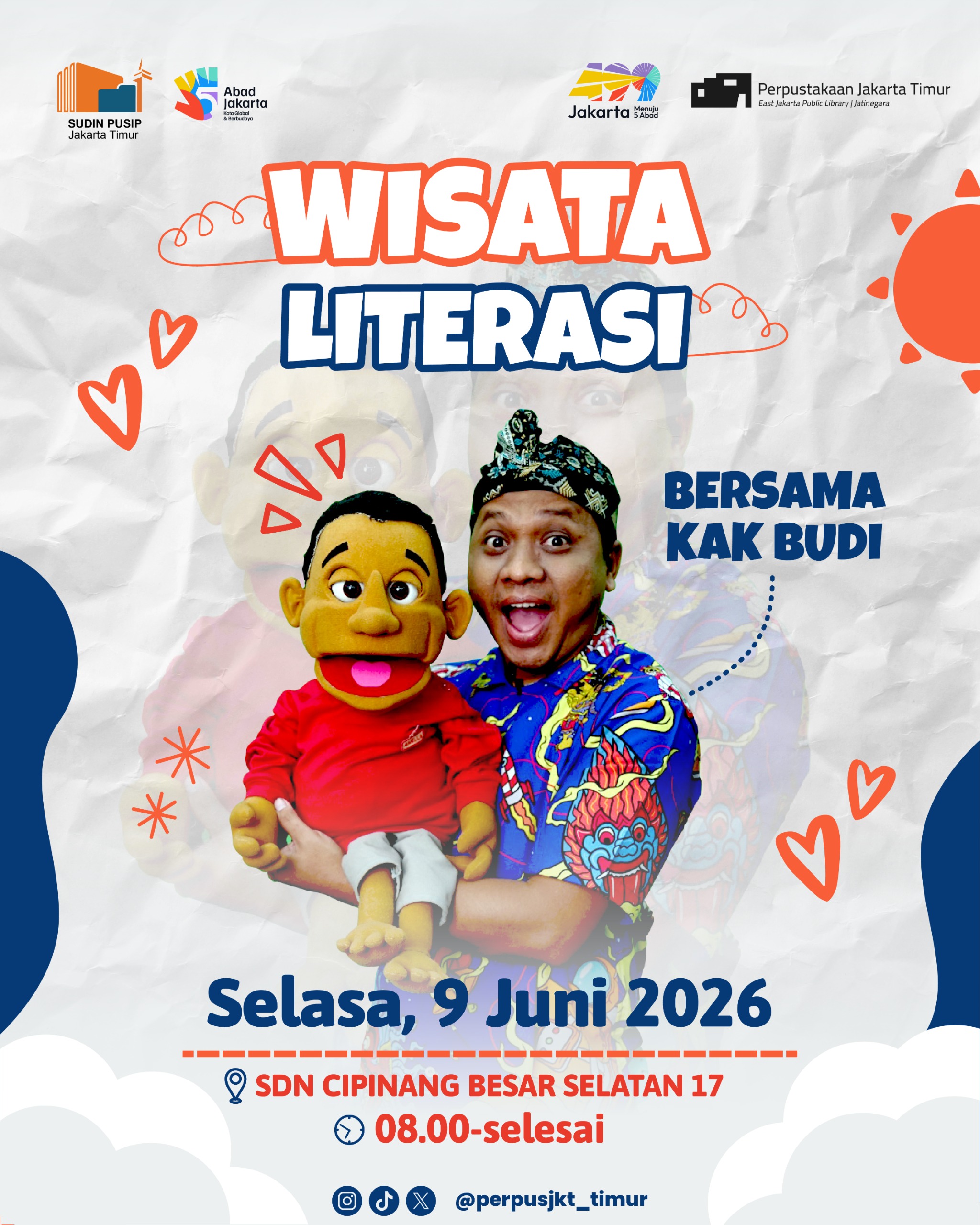 Wisata Literasi Ke SDN Cipinang Besar Selatan 17