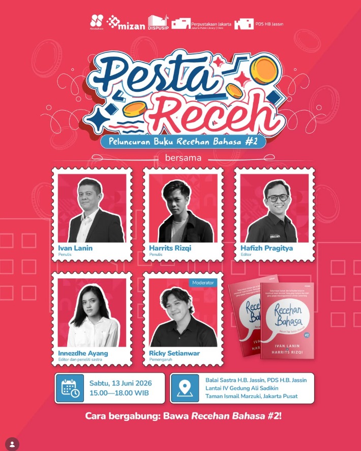Peluncuran Buku Recehan Bahasa