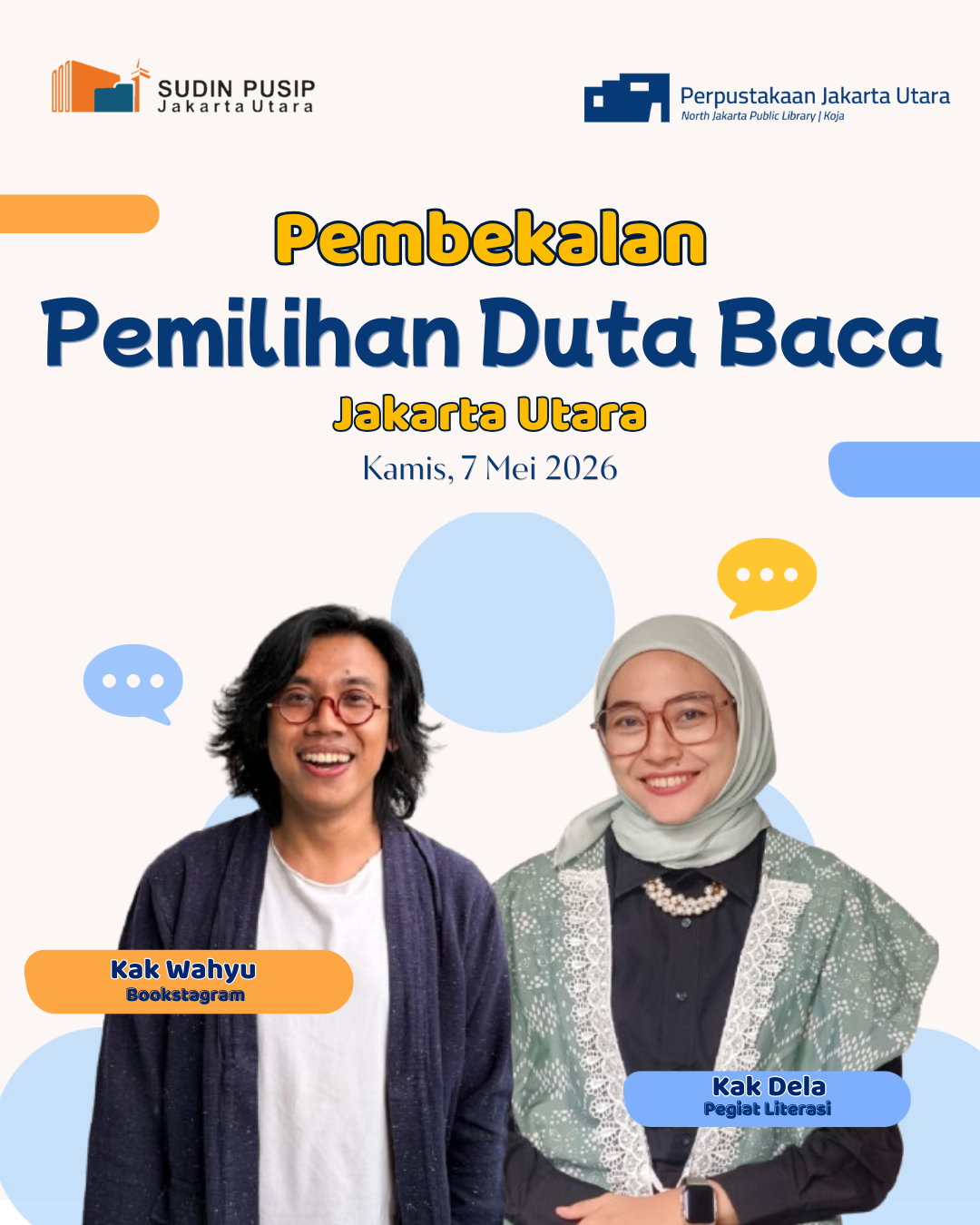 Pembekalan Duta Baca Jakarta Utara