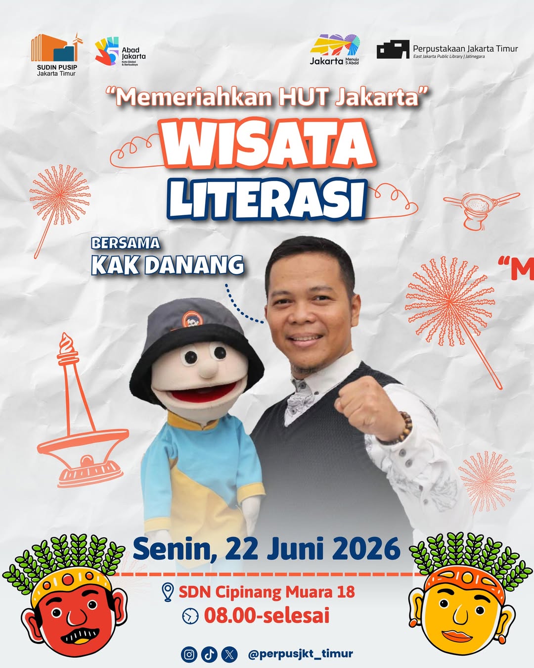 Wisata LiterAsyik Ke SDN Cipinang Muara 18
