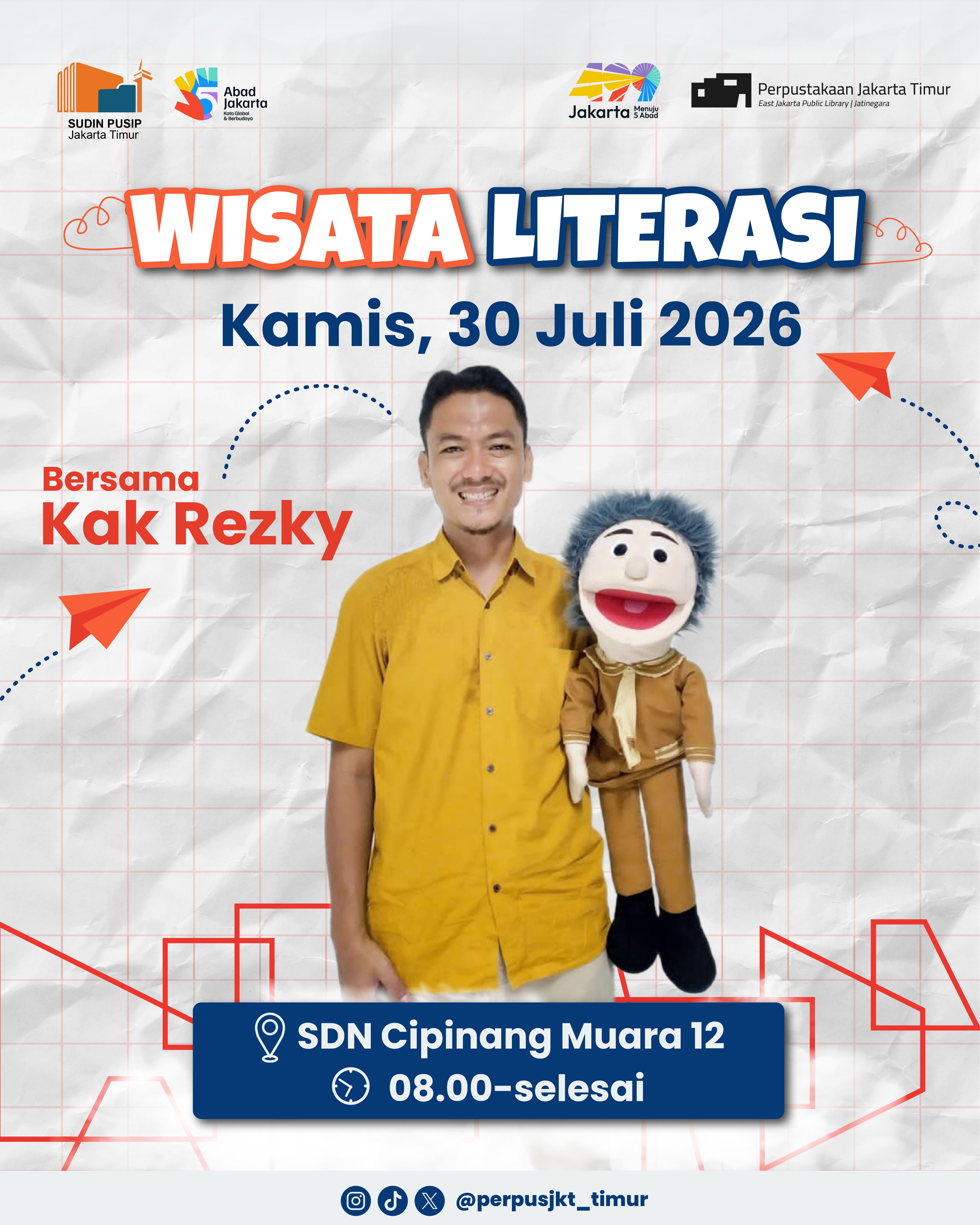 Wisata Literasi Ke SDN Cipinang Muara 12