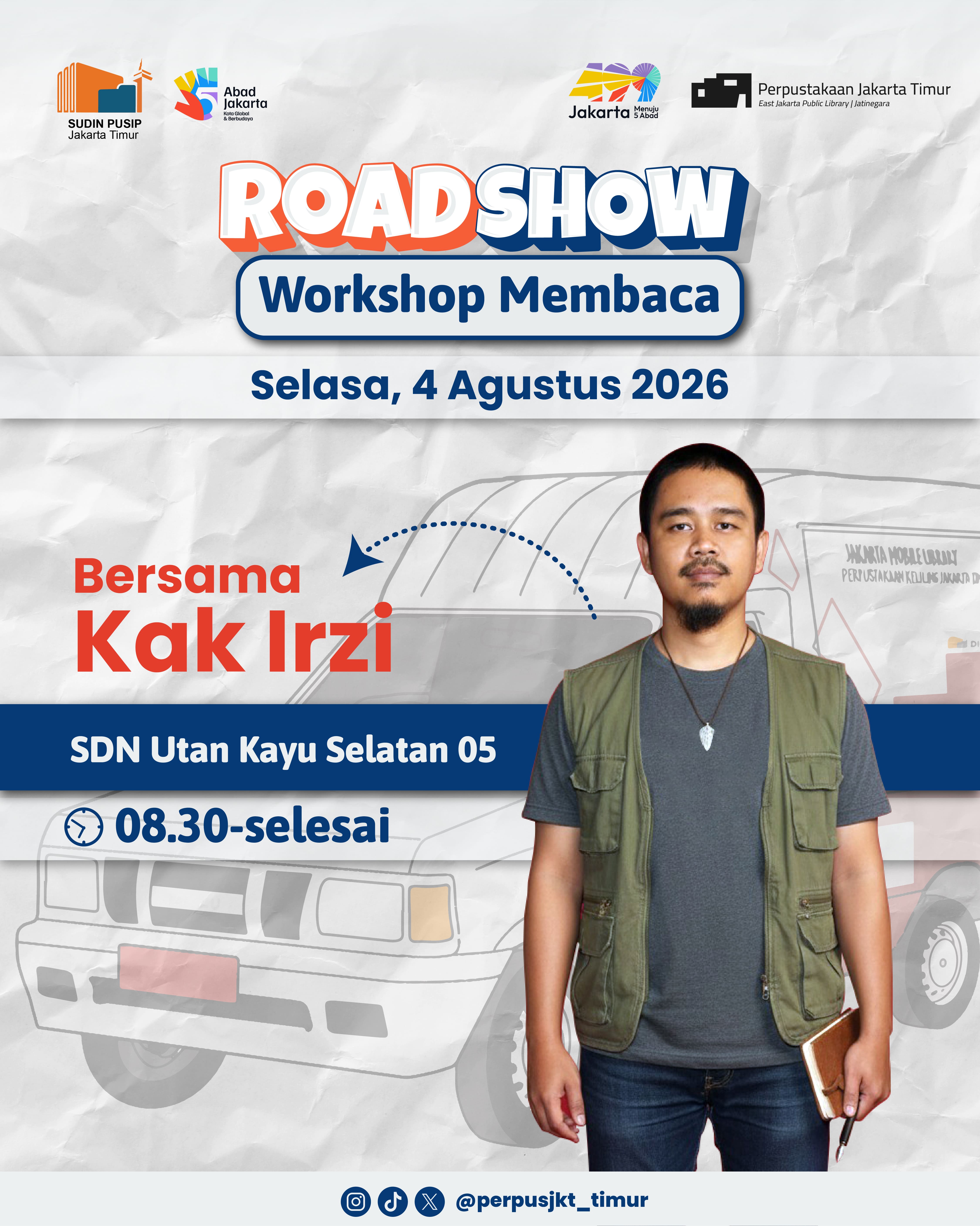 Roadshow Workshop Membaca Ke SDN Utan Kayu Selatan 05