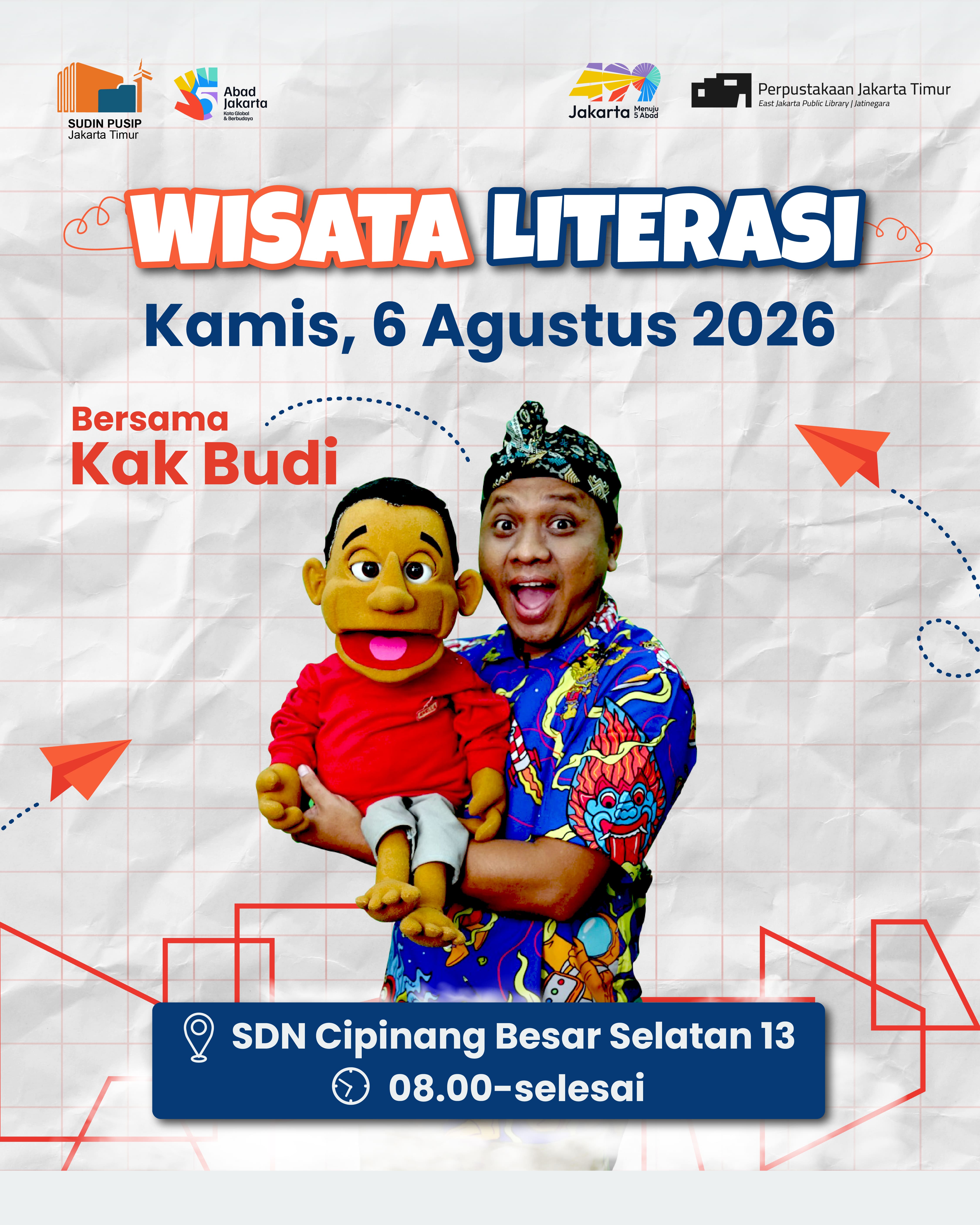 Wisata Literasi Ke SDN Cipinang Besar Selatan 13