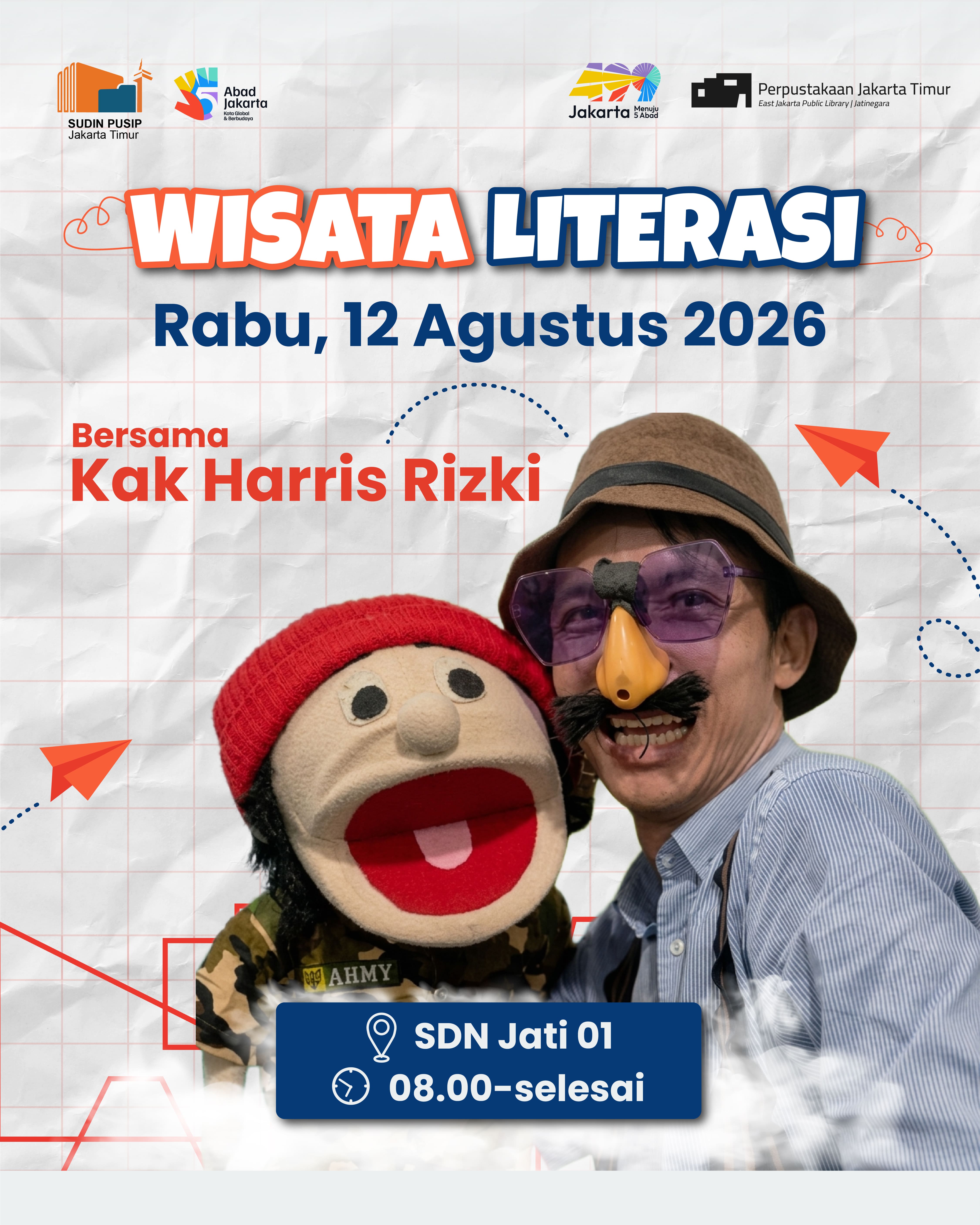 Wisata Literasi Ke SDN Jati 01