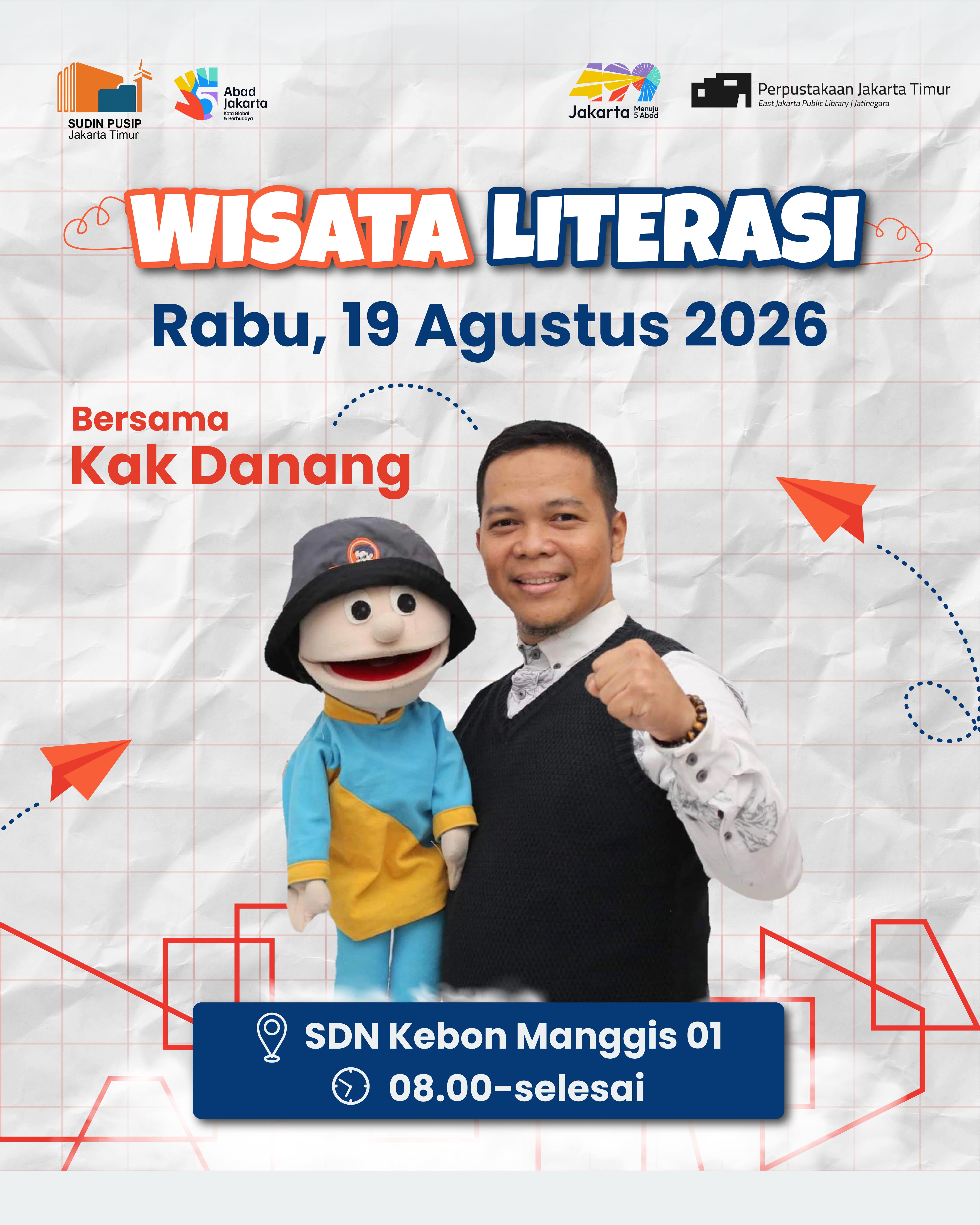 Wisata Literasi Ke SDN Kebon Manggis 01