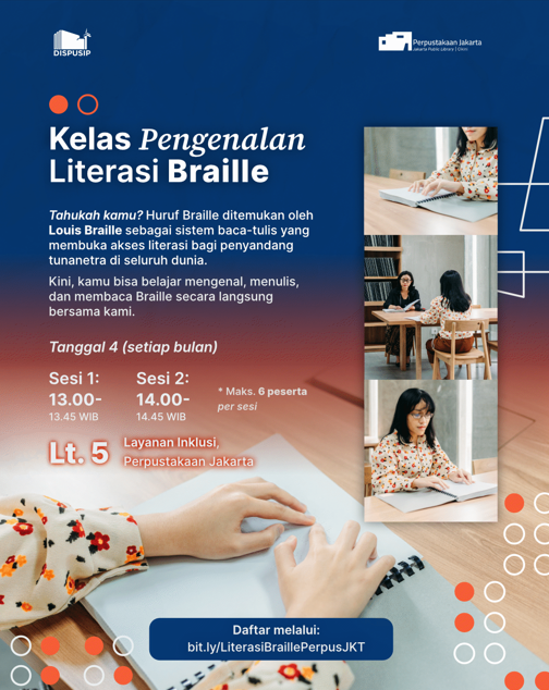 Pengenalan Literasi Braile Bagi Pemustaka