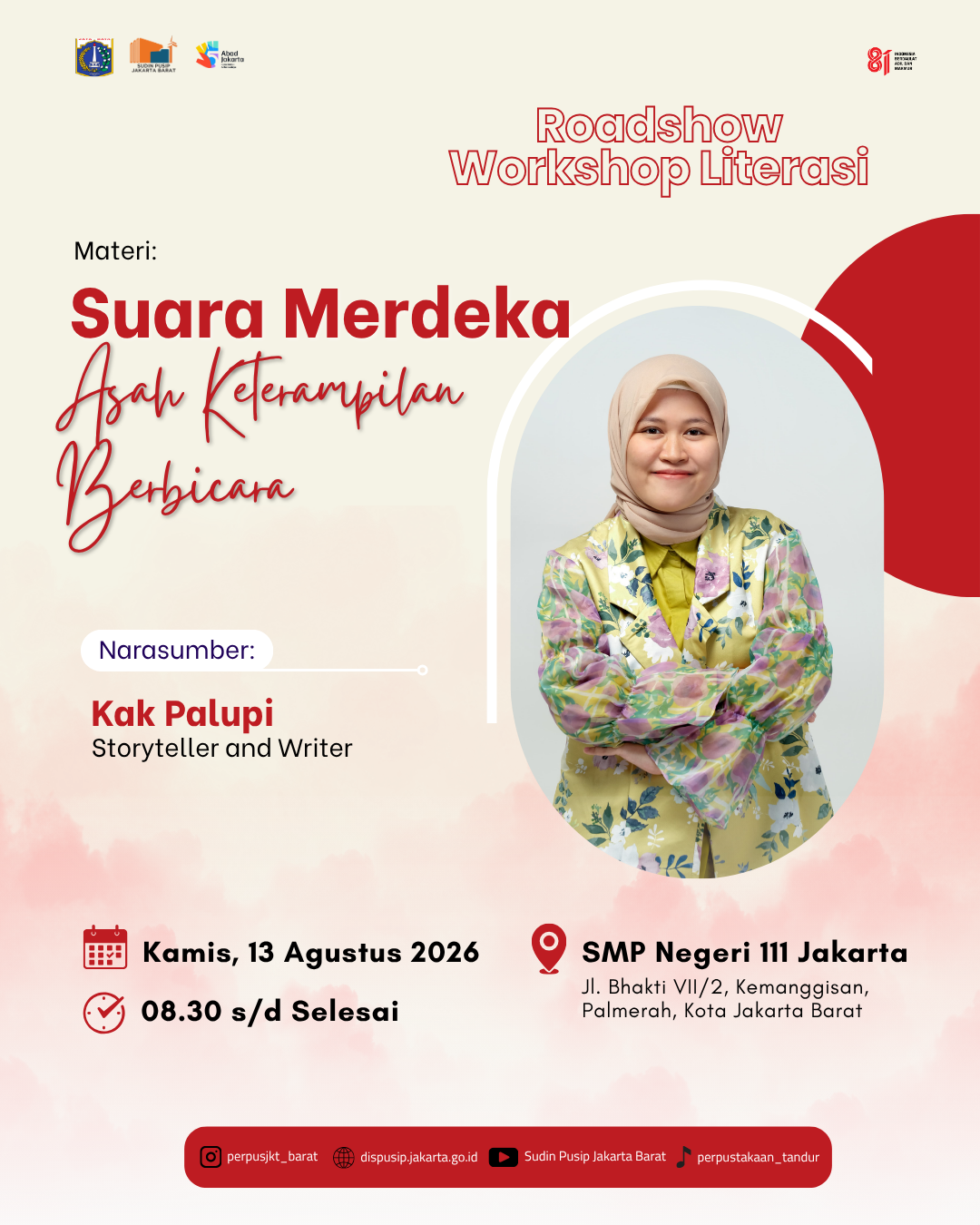 Roadshow Workshop Literasi "Suara Merdeka Asah Ketrampilan Berbicara"