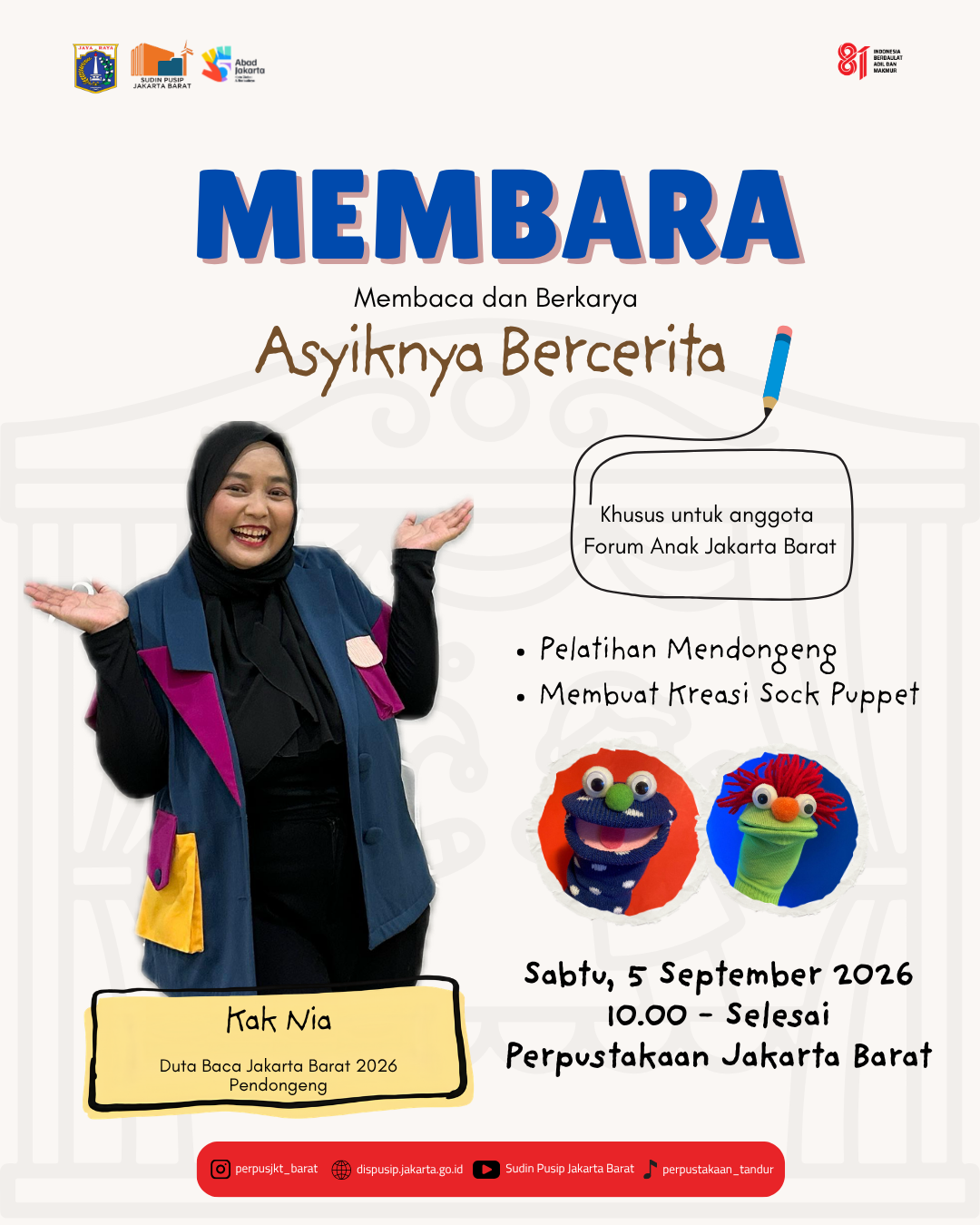 MEMBARA (Membaca Dan Berkarya) Asyiknya Bercerita