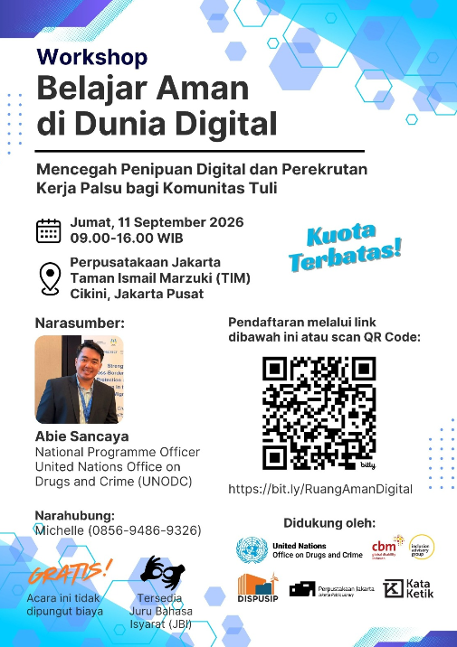 Workshop Belajar Aman Di Dunia Digital
